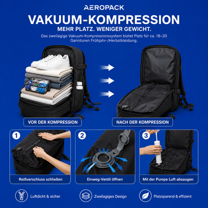 AeroPack™ Vacuum Backpack