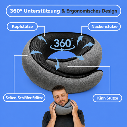 AeroRest 360° ™  Ergonomisches Premium Nackenkissen